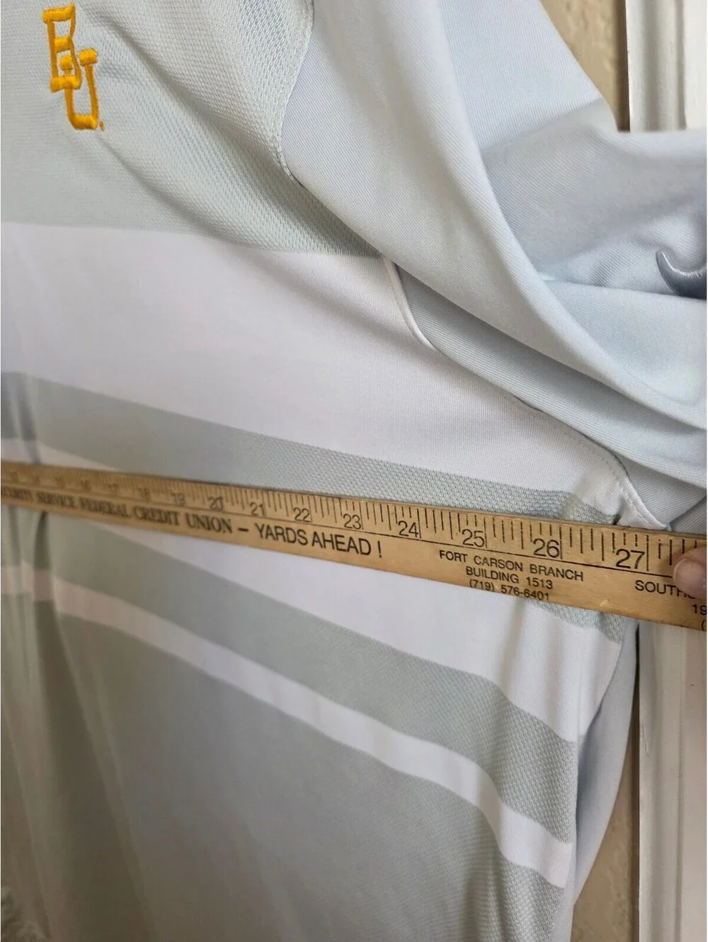 Nike Dri-FIT Baylor University Polo Shirt XXL Standard Fit